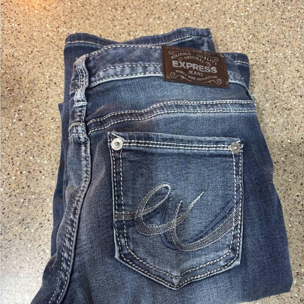 Express Blue Denim Jeans